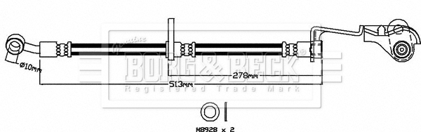 Borg & Beck BBH8406