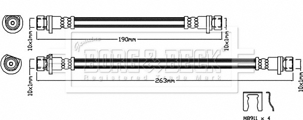 Borg & Beck BBH8174