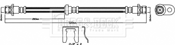 Borg & Beck BBH8123