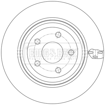 Borg & Beck BBD6140S