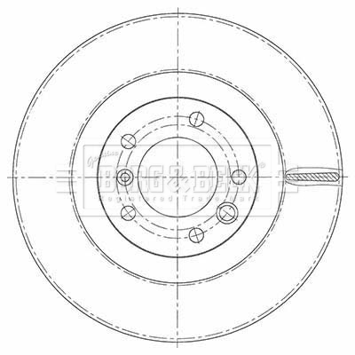 Borg & Beck BBD6135S