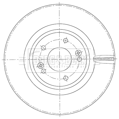 Borg & Beck BBD6112S