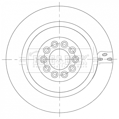 Borg & Beck BBD6105S