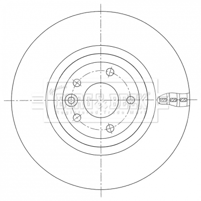 Borg & Beck BBD6104S