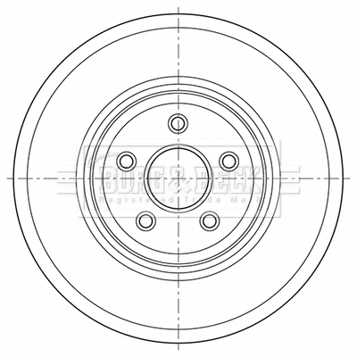 Borg & Beck BBD6054S