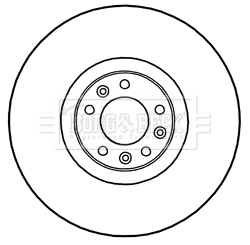 Borg & Beck BBD6043S