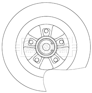 Borg & Beck BBD6036S