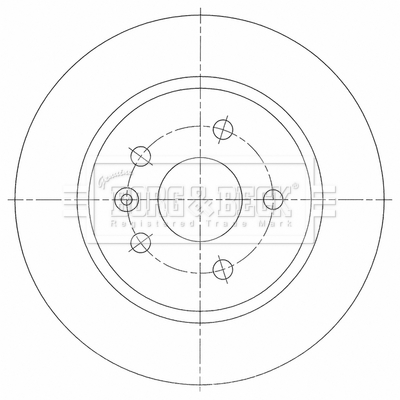 Borg & Beck BBD5464