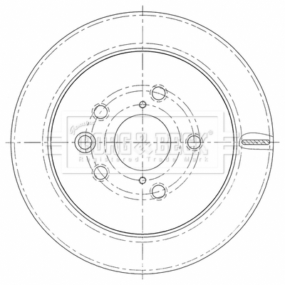 Borg & Beck BBD5461