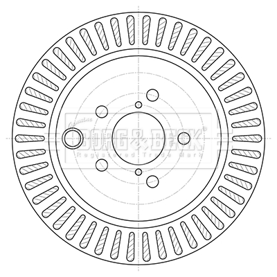 Borg & Beck BBD5455