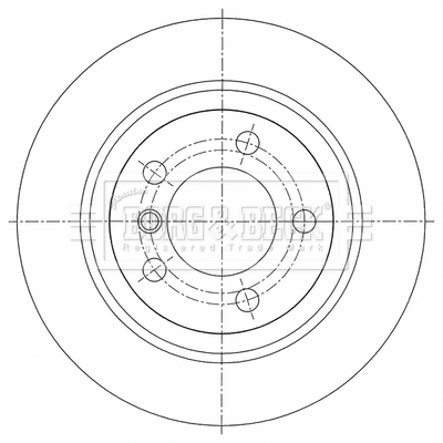 Borg & Beck BBD5454