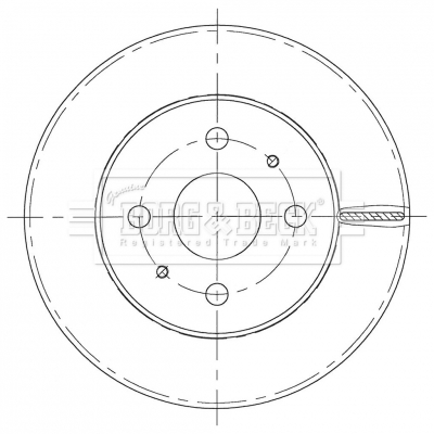 Borg & Beck BBD5435