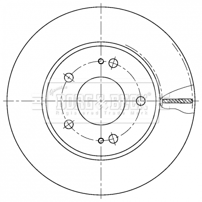 Borg & Beck BBD5431