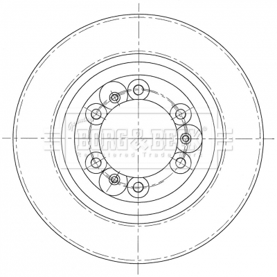 Borg & Beck BBD5421