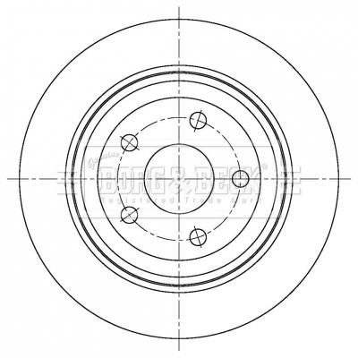 Borg & Beck BBD5406