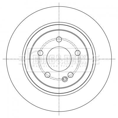 Borg & Beck BBD5387