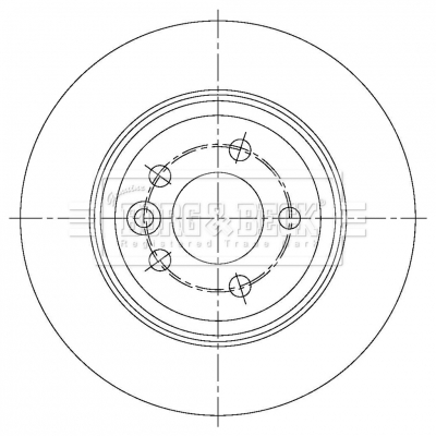 Borg & Beck BBD5377