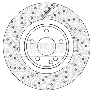 Borg & Beck BBD5355