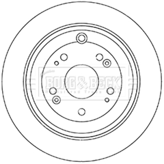 Borg & Beck BBD5344