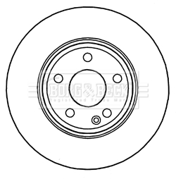 Borg & Beck BBD5325