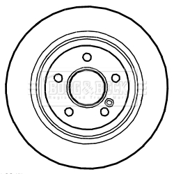 Borg & Beck BBD5299