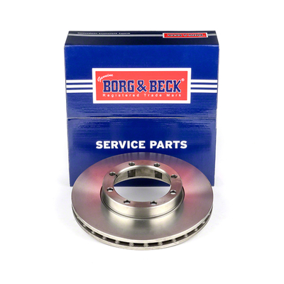 Borg & Beck BBD32651 2x CV Brake Discs Pair Vented