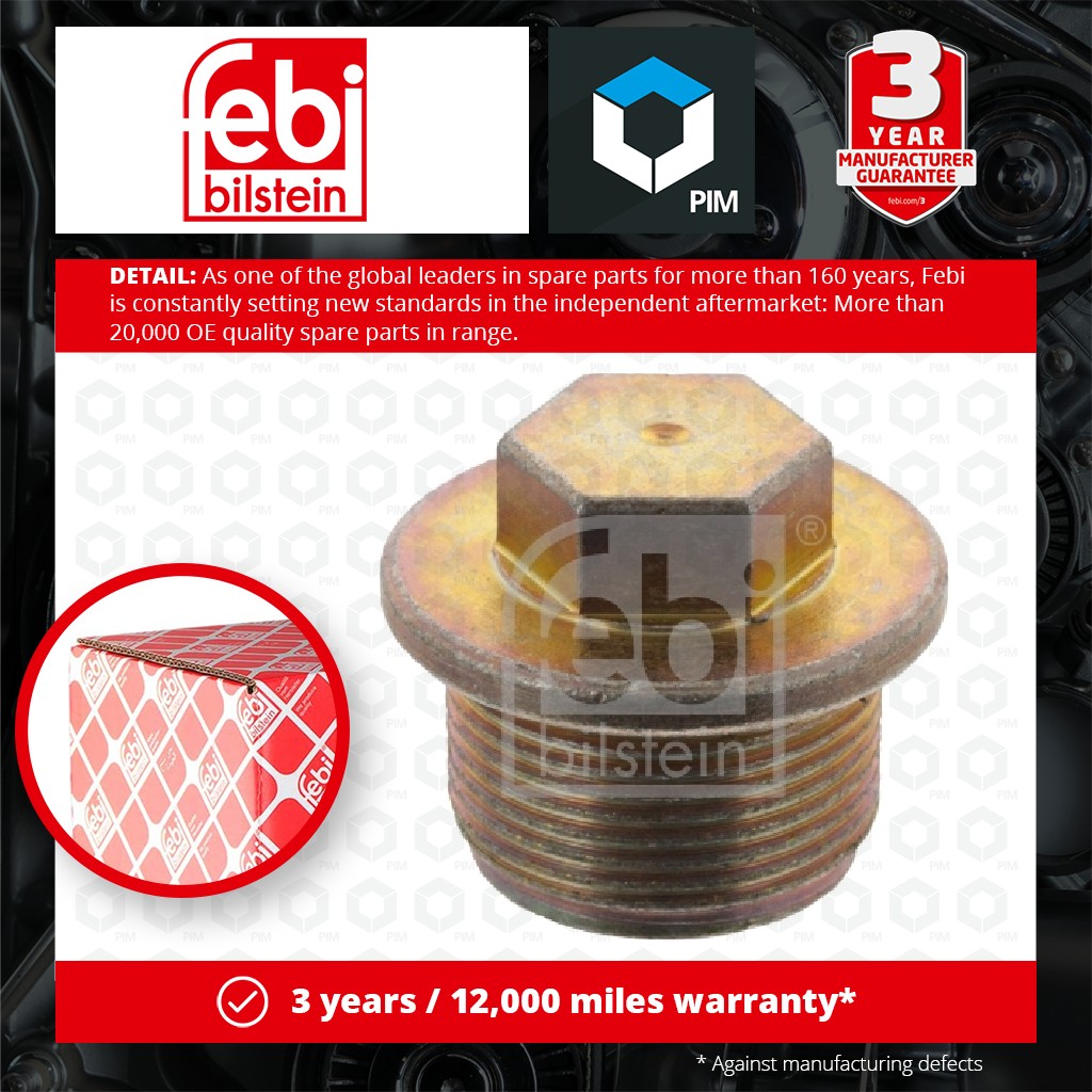 Febi Sump Plug 48898 [PM970961]