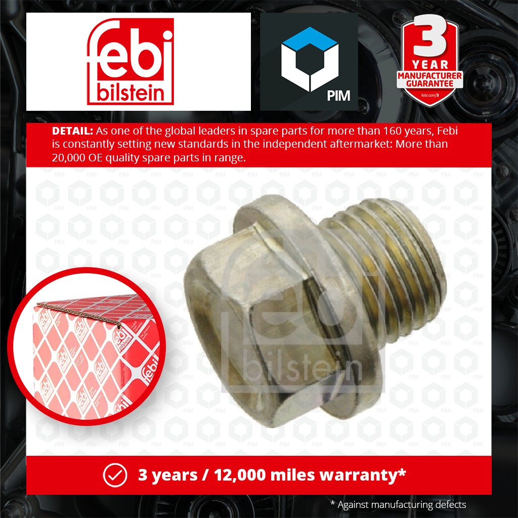 Febi Sump Plug 48885 [PM970949]