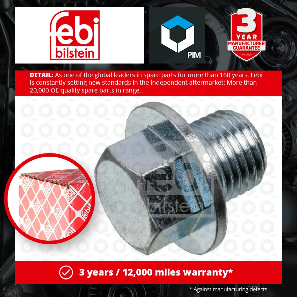 Febi Sump Plug 48878 [PM970942]