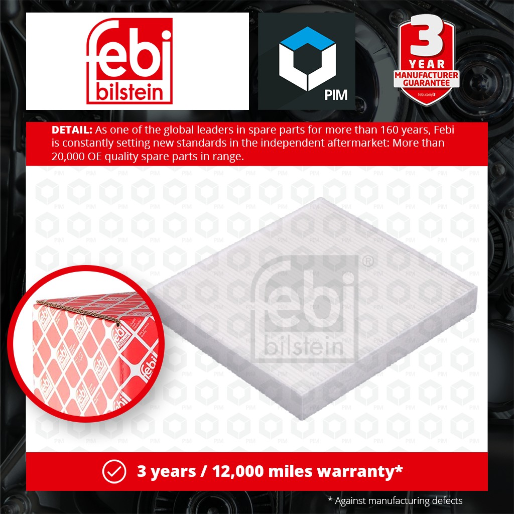 Febi Pollen / Cabin Filter 48465 [PM970580]