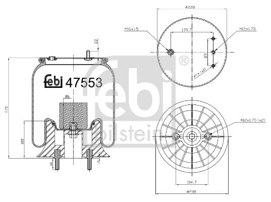 Febi 47553