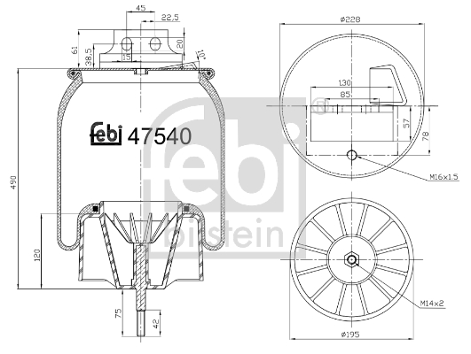 Febi 47540