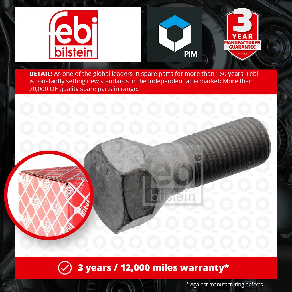 Febi Wheel Bolt / Stud / Nut 46650 [PM969128]