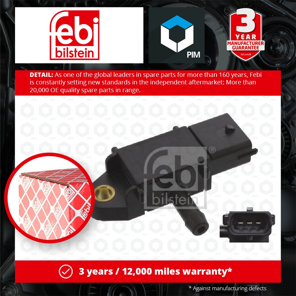 Febi Exhaust Pressure Sensor 45772 [PM968489]