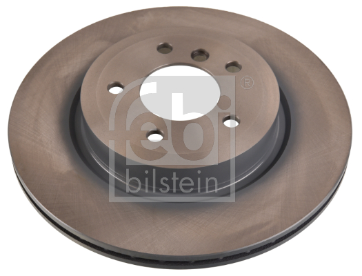 Febi 43906 2x Brake Discs Pair Vented