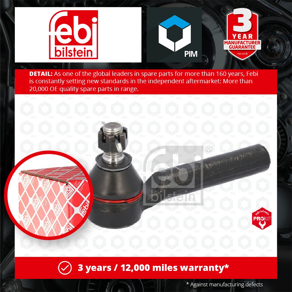 Febi Tie / Track Rod End Left or Right 43187 [PM966583]