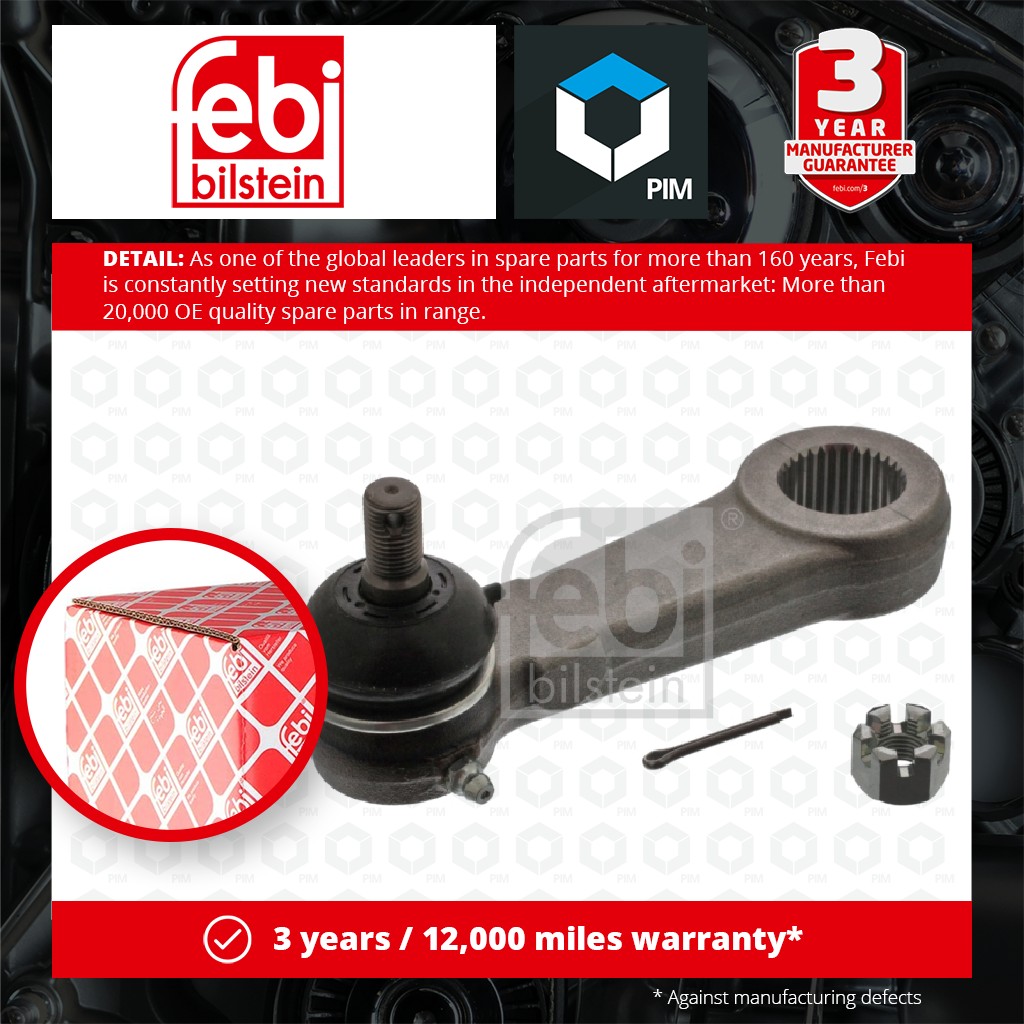 Febi Idler Pitman Steering Arm 41294 [PM964878]