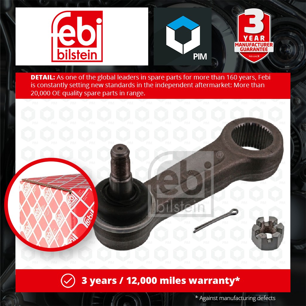 Febi Idler Pitman Steering Arm 41292 [PM964876]