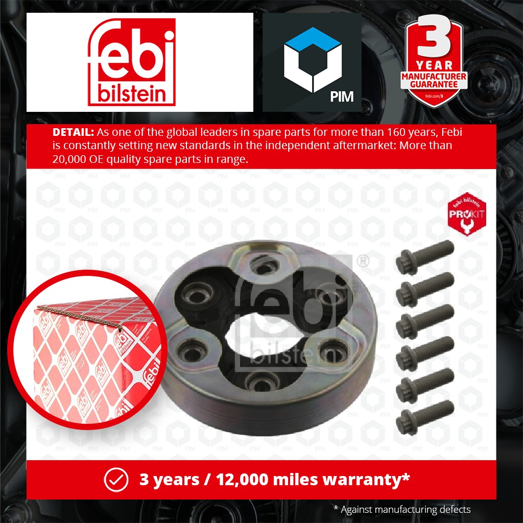 Febi Propshaft Joint Front 40923 [PM964570]