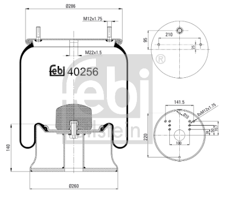 Febi 40256