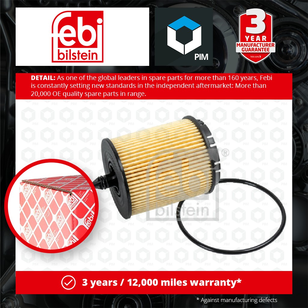 Febi Oil Filter 39762 [PM963712]