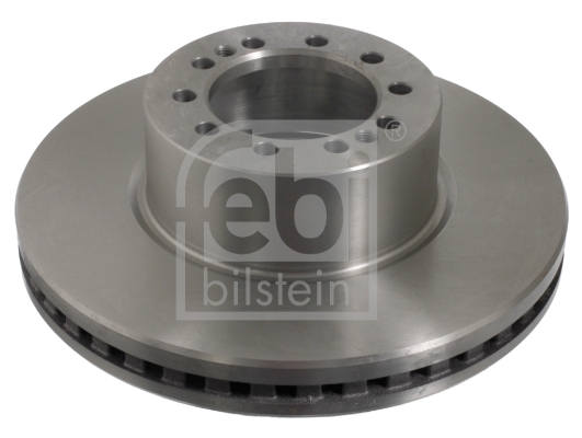 Febi 39651 CV Brake Disc Single Vented