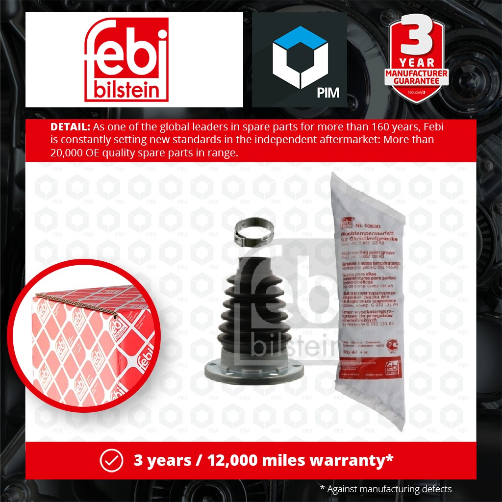 Febi CV Joint Boot 38365 [PM962739]