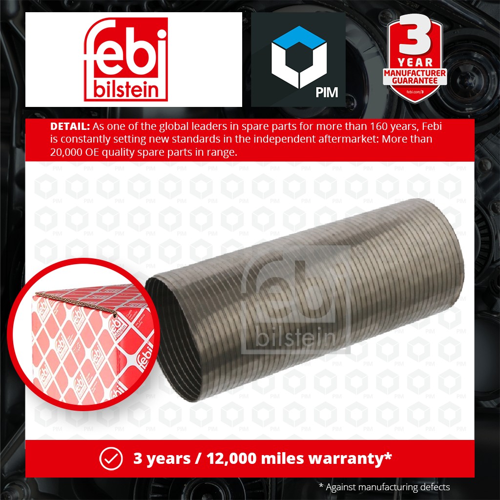 Febi Flexible Metal Hose 38132 [PM962585]