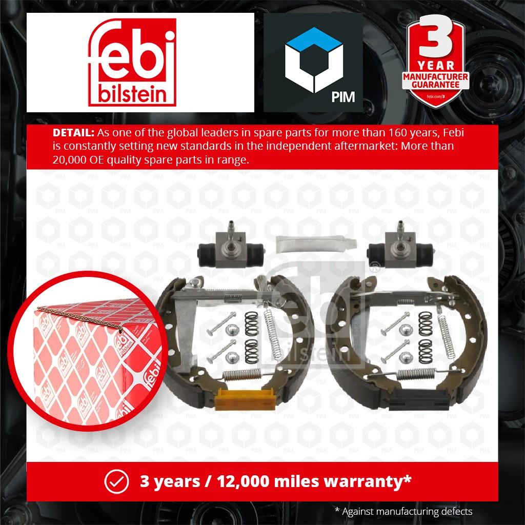 Febi Brake Shoes Set 37562 [PM962325]