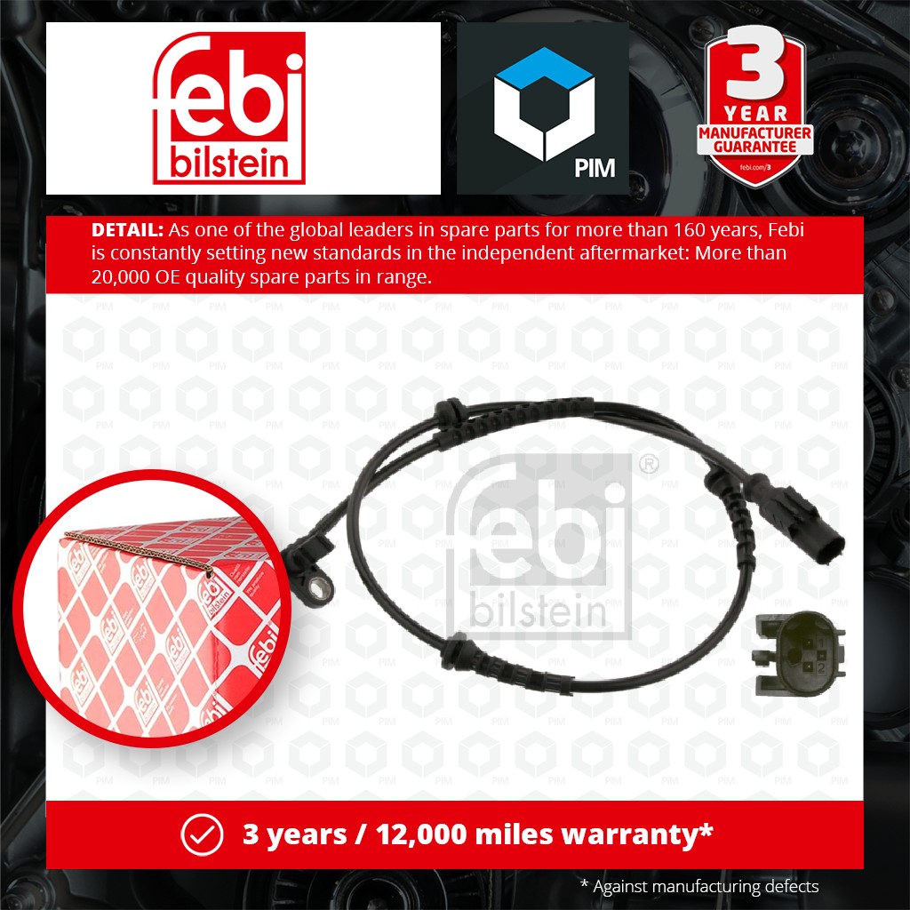 Febi ABS Sensor Front Left or Right 37159 [PM962103]