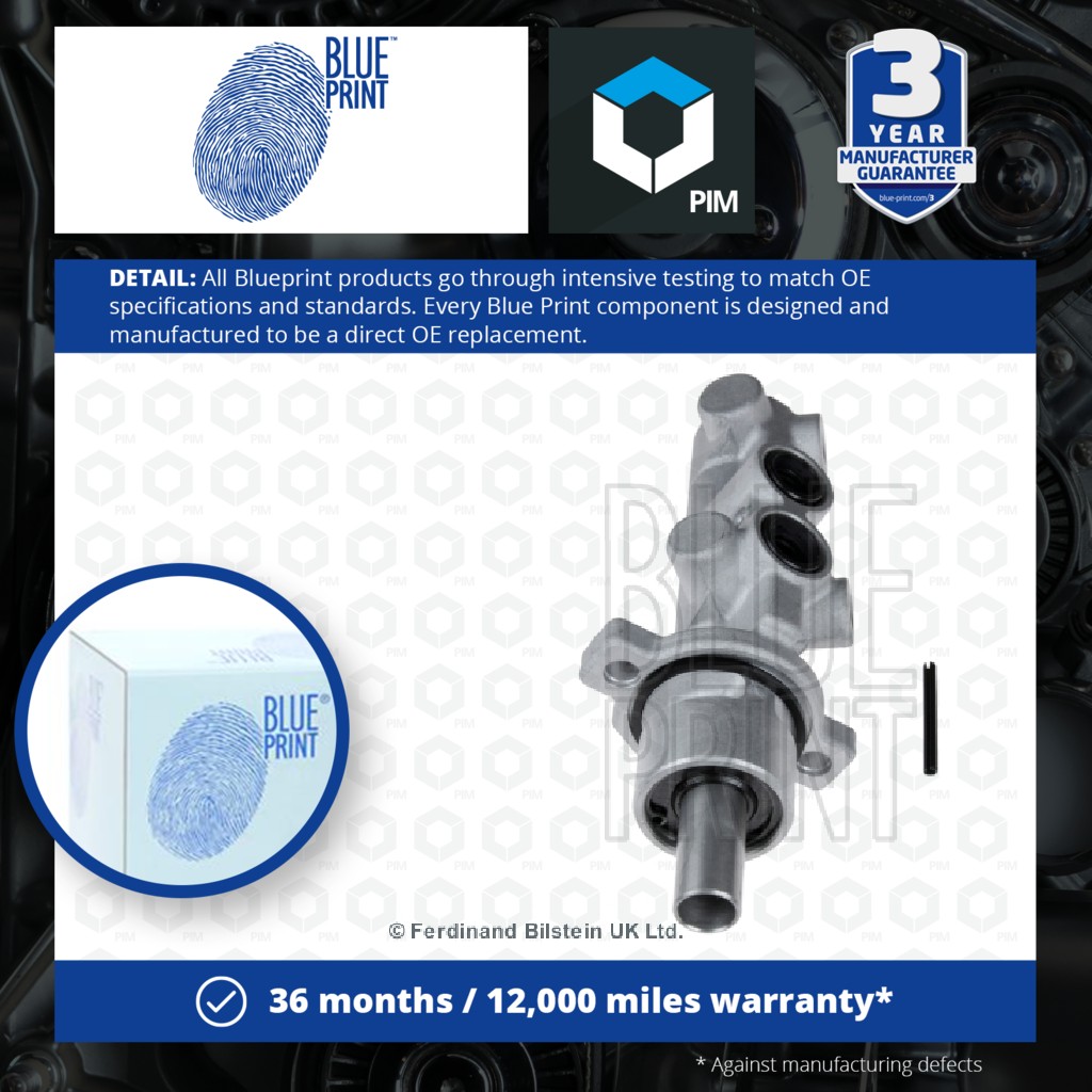 Blue Print Brake Master Cylinder ADT35146 [PM955040]