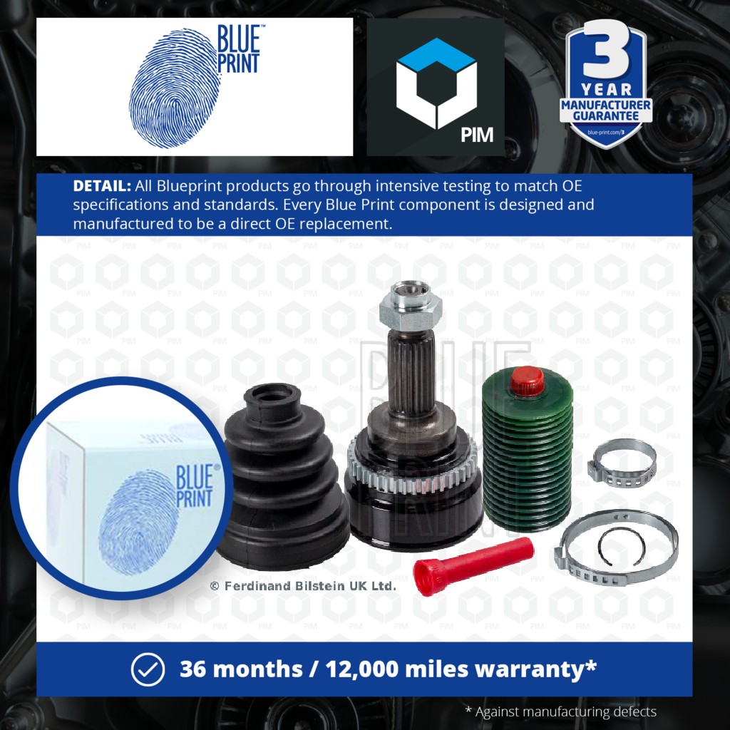 Blue Print CV Joint Outer ADK88926 [PM953749]