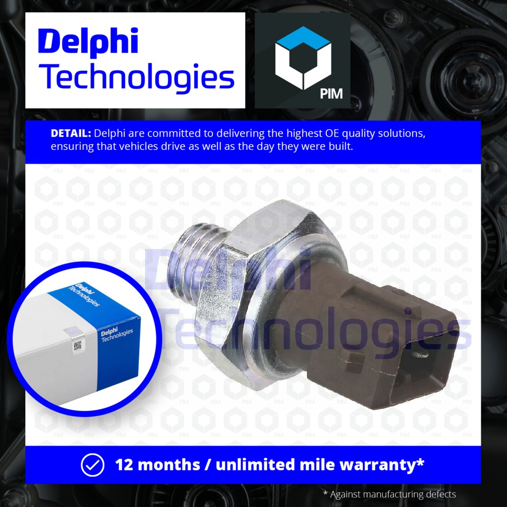 Delphi Oil Pressure Switch SW90027 [PM950208]