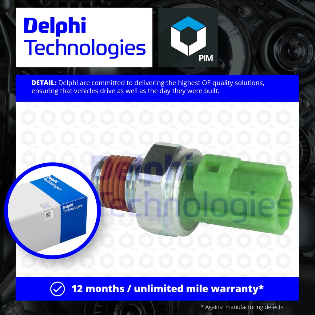 Delphi Oil Pressure Switch SW90014 [PM950196]